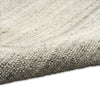 Ck082 Ridge RDG01 Grey Ivory Area Rug by Calvin Klein Corner Image