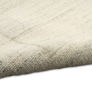 Ck082 Ridge RDG01 Ivory Area Rug by Calvin Klein Corner Image