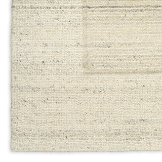 Ck082 Ridge RDG01 Ivory Area Rug by Calvin Klein Texture Image