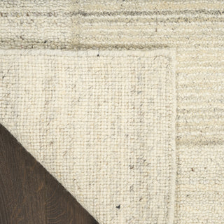 Ck082 Ridge RDG01 Ivory Area Rug by Calvin Klein Corner Image