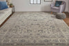 Havila Fine Rugs Reid H1725 Gray Area Rug Lifestyle Image Feature