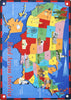 Joy Carpets Kid Essentials Read Across America Multi Area Rug