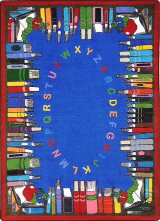 Joy Carpets Kid Essentials Read and Learn Multi Area Rug