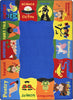 Joy Carpets Kid Essentials Read Me A Story Multi Area Rug