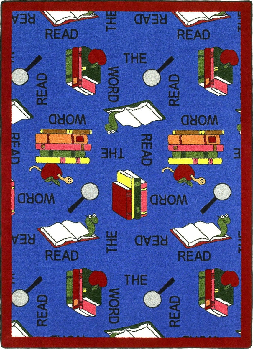 Joy Carpets Kid Essentials Read the Word Multi Area Rug – Incredible ...