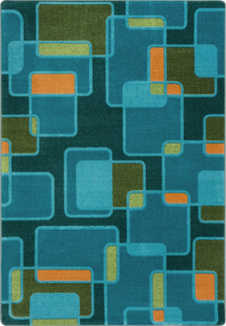 Joy Carpets Kid Essentials Reflex Citrus Area Rug