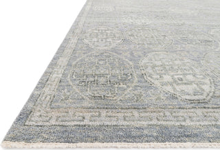 Loloi Reina REI-05 Steel/Silver Area Rug Corner Image