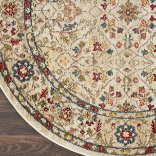 Nourison Revel REV03 Ivory Area Rug Detail Image