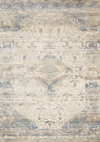 Loloi Revere REV-06 Ivory/Blue Area Rug main image