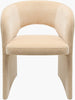 Surya Rezza REZZ-001 The prominent color in this chair is a soft Furniture Angle
