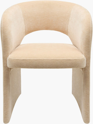 Surya Rezza REZZ-001 The prominent color in this chair is a soft Furniture Angle