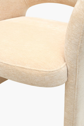 Surya Rezza REZZ-001 The prominent color in this chair is a soft Furniture Detail