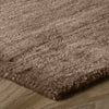 Dalyn Rafia RF100 Chocolate Area Rug Corner Image