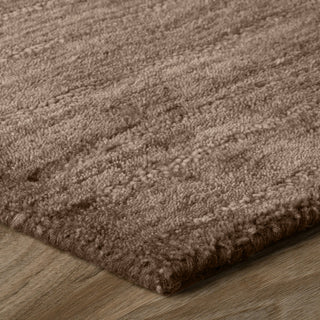 Dalyn Rafia RF100 Chocolate Area Rug Corner Image