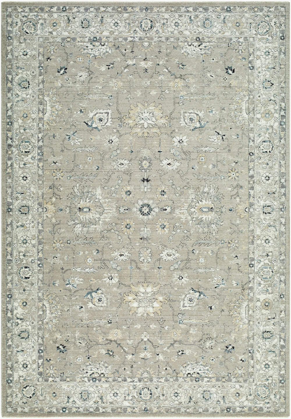 Livabliss Reflection RFL-2304 Stone Gray Area Rug