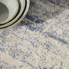 Calvin Klein Ck001 Riverflow RFV01 Grey Area Rug Corner Image