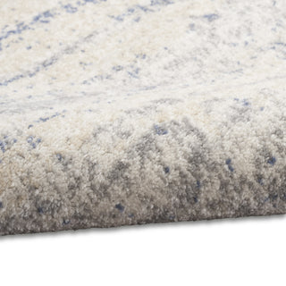 Calvin Klein Ck001 Riverflow RFV01 Grey Area Rug Corner Image