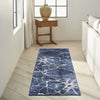 Calvin Klein Ck001 Riverflow RFV05 Blue Area Rug Corner Image