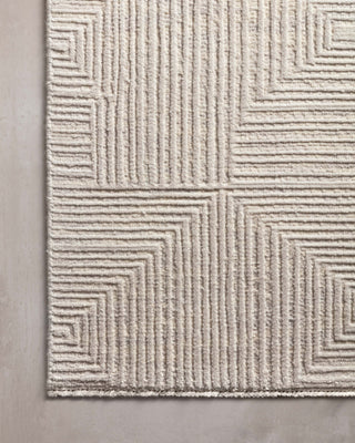 Loloi Rhea RHE-03 Ivory Area Rug Corner Image