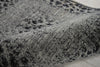 Nourison Riviera RI07 Grey Black Area Rug Corner Image