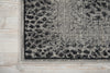 Nourison Riviera RI07 Grey Black Area Rug Detail Image