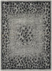 Nourison Riviera RI07 Grey Black Area Rug main image
