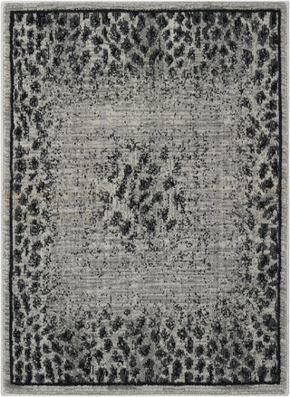 Nourison Riviera RI07 Grey Black Area Rug main image
