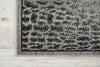 Nourison Riviera RI07 Grey Black Area Rug Detail Image