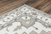 Alora Decor x Rizzy Conley A01101 Brown Area Rug Angle Image