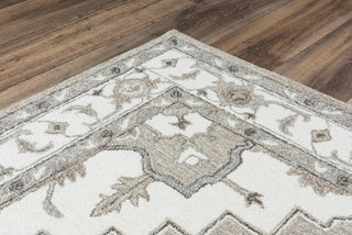 Alora Decor x Rizzy Conley A01101 Brown Area Rug Angle Image