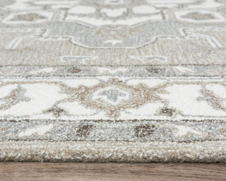 Alora Decor x Rizzy Conley A01101 Brown Area Rug Edge Image