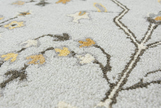 Alora Decor x Rizzy Conley A01109 Grey Area Rug Corner Image