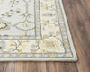 Alora Decor x Rizzy Conley A01109 Grey Area Rug Detail Image
