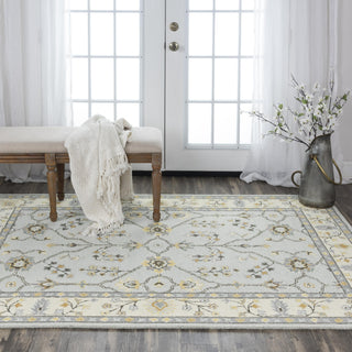 Alora Decor x Rizzy Conley A01109 Grey Area Rug Room Image Feature