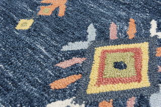 Alora Decor x Rizzy Catawba A02102 Blue Area Rug Corner Image