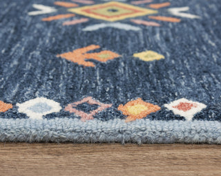 Alora Decor x Rizzy Catawba A02102 Blue Area Rug Edge Image