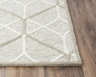 Alora Decor x Rizzy Ava A06102 Brown Area Rug Corner 
