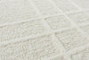 Alora Decor x Rizzy Lofton A07101 Ivory Area Rug Close Up