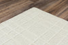Alora Decor x Rizzy Lofton A07101 Ivory Area Rug Angle Image