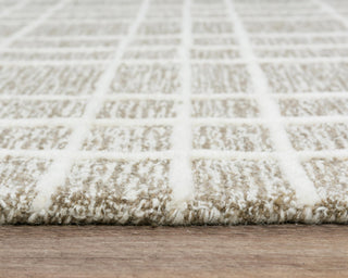 Alora Decor x Rizzy Lofton A07103 Brown Area Rug Edge Image