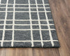 Alora Decor x Rizzy Lofton A07104 Grey Area Rug Detail Image