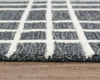 Alora Decor x Rizzy Lofton A07104 Grey Area Rug Edge Image