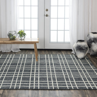 Alora Decor x Rizzy Lofton A07104 Grey Area Rug Room Image Feature