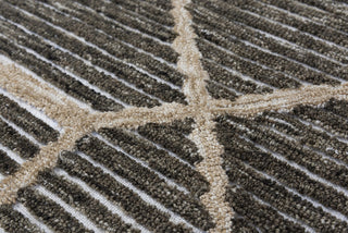 Alora Decor x Rizzy Vista A09111 Brown Area Rug Corner Image