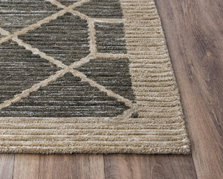 Alora Decor x Rizzy Vista A09111 Brown Area Rug Detail Image
