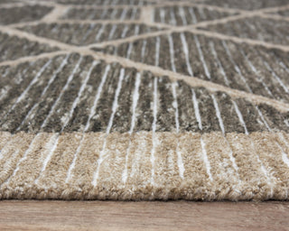 Alora Decor x Rizzy Vista A09111 Brown Area Rug Edge Image