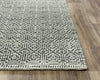 Alora Decor x Rizzy Kerala A12992 Black Area Rug Detail Image