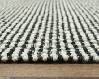 Alora Decor x Rizzy Kerala A12992 Black Area Rug Edge Image
