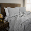 Rizzy Comforter Set BC7446 Grey Bedding Corner Image
