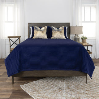 Rizzy Quilts BQ6048 Indigo Bedding Room Image Feature